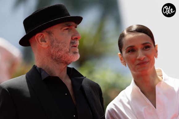 Eric Cantona et sa femme Rachida Brakni - Montée des marches du film « Soudain » lors du 79ème Festival International du Film de Cannes, le 15 mai 2026. © Olivier Borde / Bestimage
