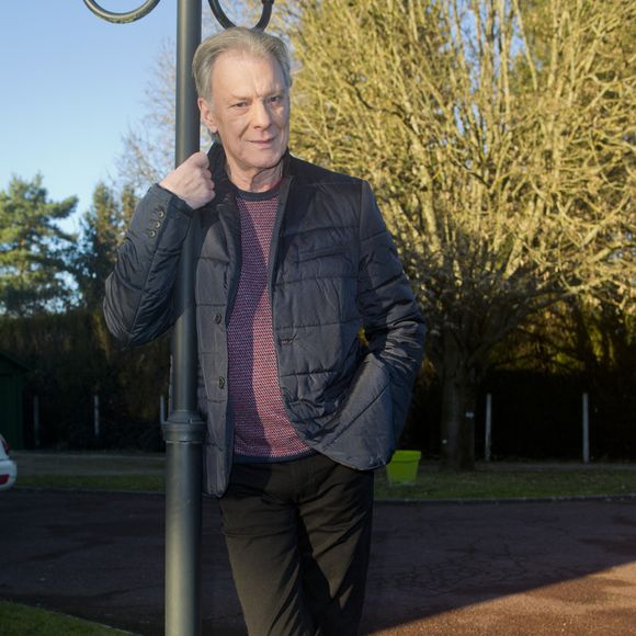 Herbert Leonard et sa femme Cléo chez eux à Barbizon en 2016. © JLPPA / Bestimage