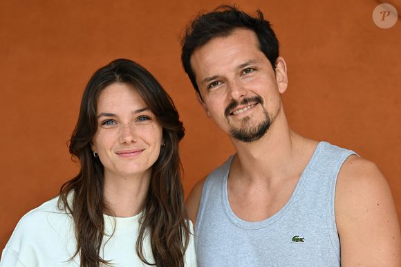 Cassandre Verdier et Juan Arbelaez posent au Village de Roland Garros le 01 juin 2025 à Paris, France. Photo by ABACAPRESS.COM
