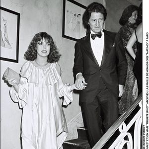Archives : Caroline de Monaco avec Philippe Junot chez Maxim's à Paris en 1978
©BERTRAND RINDOFF PETROFF / BESTIMAGE