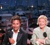 Exclusif - Bertrand Chameroy, Anne-Elisabeth Lemoine - Plateau de l'émission "C à vous" lors du 79ème Festival International du Film de Cannes le 14 mai 2026. © Jack Tribeca / Bestimage