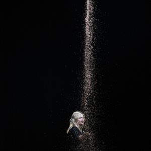 Louane lors de sa participation à la finale de l'Eurovision à Bâle en Suisse en mai, 2025.  (Credit Image: © Baden Roth/ZUMA Press Wire)