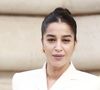 Dans une interview au "Journal des Femmes", Leïla Bekhti explique comment l’activité physique et les gestes quotidiens l’aident à tenir le rythme et à rester en forme,

Leïla Bekhti au défilé Schiaparelli "Collection Haute Couture Printemps/Eté 2026" lors de la Fashion Week de Paris, le 26 janvier 2026

© Christophe Aubert via Bestimage