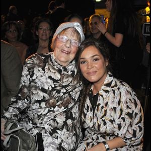 Mado Morin, la mère de Patrick Dewaere, avec Lola Dewaere ) la remise des Prix Romy Schneider, au Bon marché Rive gauche, Paris, le 04/04/2011. Crédit Coadic-Jacovides / Bestimage