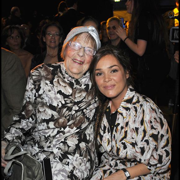 Mado Morin, la mère de Patrick Dewaere, avec Lola Dewaere ) la remise des Prix Romy Schneider, au Bon marché Rive gauche, Paris, le 04/04/2011. Crédit Coadic-Jacovides / Bestimage