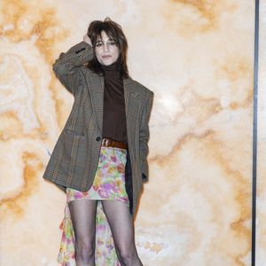 Charlotte Gainsbourg - Photo Call pour Le Défilé « Saint Laurent »Collection Prêt-à-Porter Automne/Hiver 2025-2026" lors de la Fashion Week de Paris (PFW), le 11 mars 2025. © Olivier Borde /Bestimage