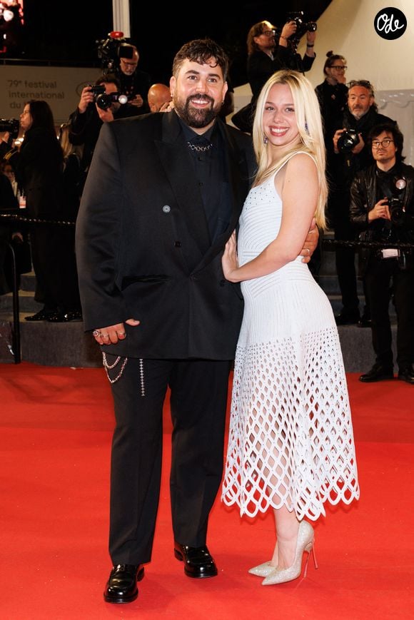Artus et sa compagne Kim Higelin - Montée des marches du film "Jim Queen" lors du 79ème Festival International du Film de Cannes le 18 mai 2026.
© Moreau / Jacovides / Bestimage