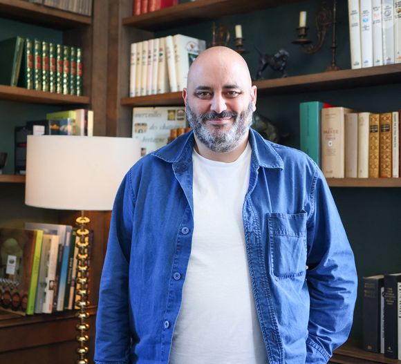 Jérôme Commandeur. - Festival International du Film de Pauillac à La Maison d'Estournel à Saint-Estèph le 11 juillet 2025. © Jean-Marc Lhomer/Bestimage