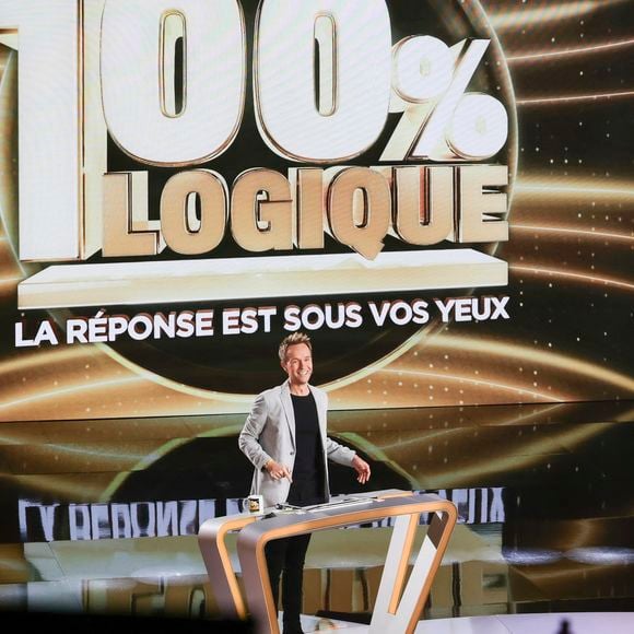 Exclusif - Cyril Féraud lors de l'enregistrement de l'émission "100% logique" présentée par C. Feraud et qui sera diffusée le 18 octobre 2025 au Studio du Lendit à Saint-Denis, France, le 11 mars 2024. © Jack Tribeca/Bestimage