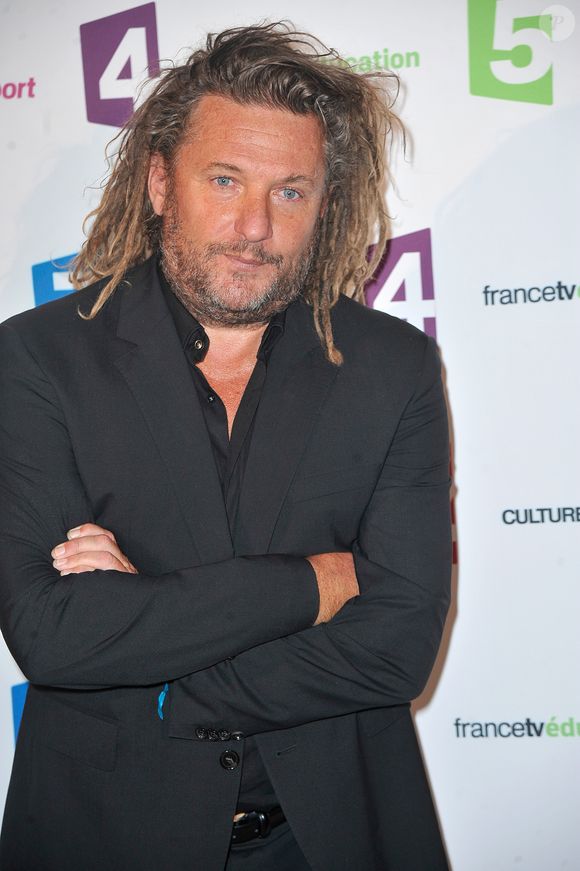 Olivier Delacroix - Conférence de presse de rentrée de France Télévisions au Palais de Tokyo à Paris, le 26 août 2014.