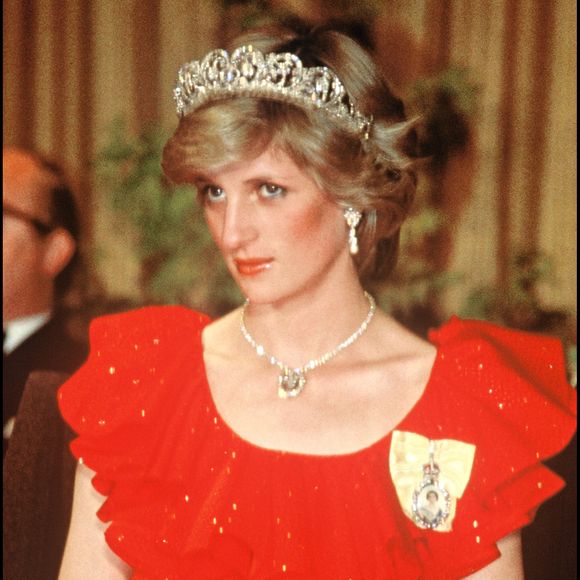 La princesse Diana en Australie. © ALPHA AGENCY / BESTIMAGE