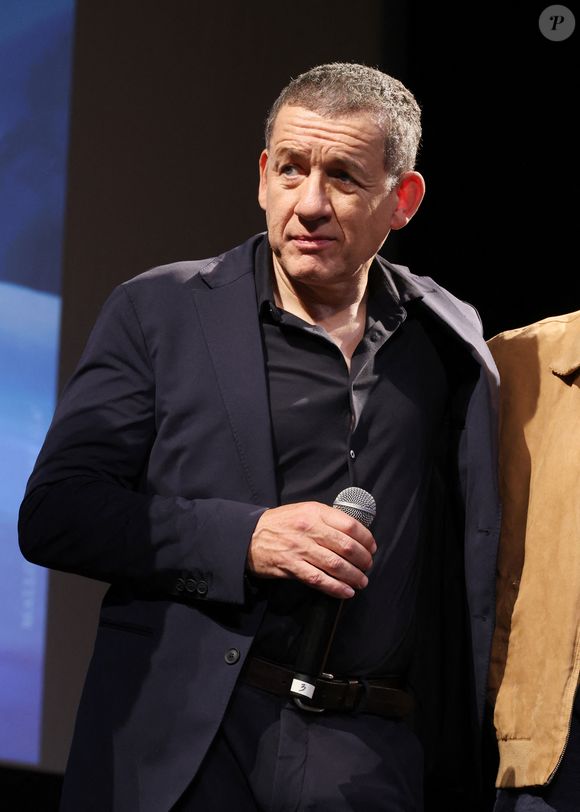 Exclusif - Dany Boon lors de la présentation de son film "Regarde" au Festival du Cinéma Francais et de la gastronomie d'Aix-les-Bains, France, le 3 juin 2025. © Denis Guignebourg/Bestimage