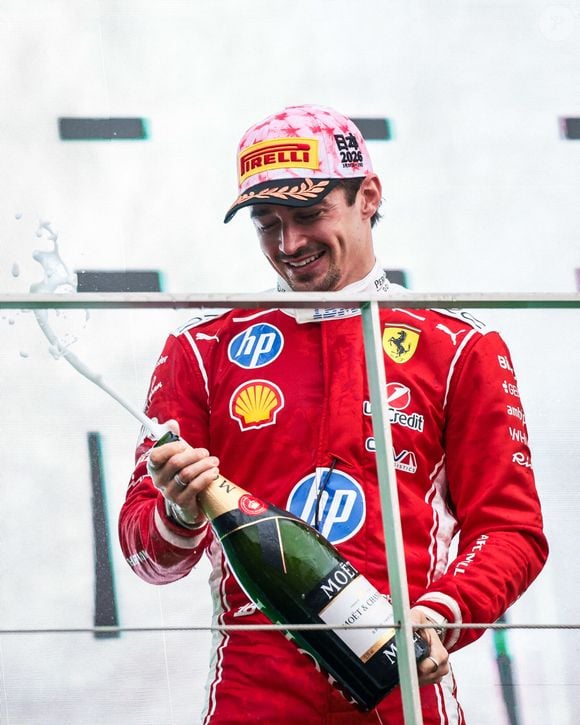 LECLERC Charles (mco), Scuderia Ferrari SF-26, portrait célébration du podium lors du Grand Prix de Formule 1 du Japon 2026, 3ème manche du Championnat du Monde de Formule 1 2026 du 27 au 29 mars 2026 sur le circuit de Suzuka, à Suzuka, Japon.
DPPI / PsnewZ / Bestimage
