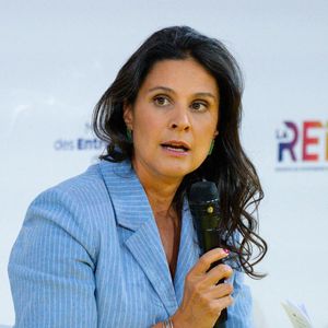 Apolline de Malherbe durant le meeting des Entrepreneurs Français LAREF25 à Roland Garros le 28 août 2025 à Paris, France. © Federico Pestellini / PsnewZ / Bestimage -