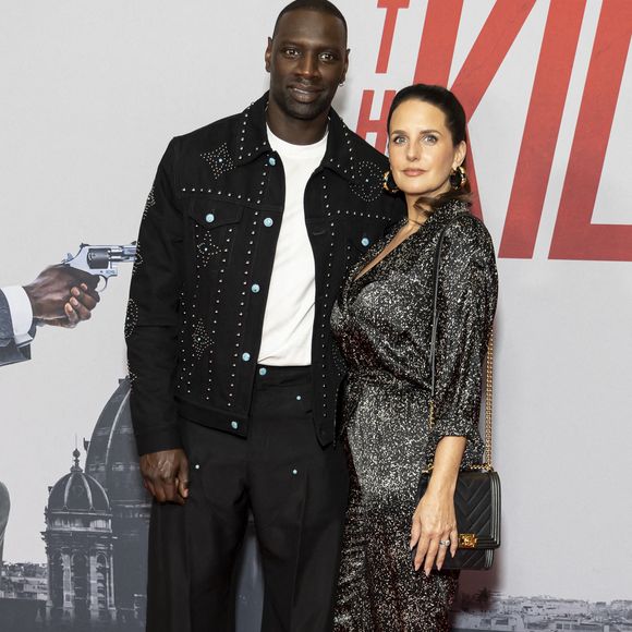 Omar Sy et Helene Sy assistent à l'avant-première de « The Killer » au Regal LA Live de Los Angeles, Californie, États-Unis, le 14 août 2024. Photo de Corine Solberg/SPUS/ABACAPRESS.COM