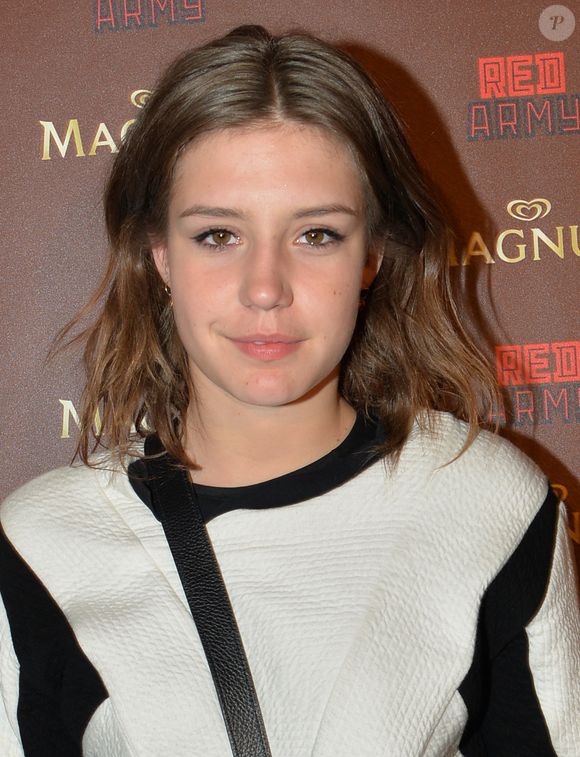 Exclusif - Adèle Exarchopoulos - Soirée du film "Red Army", présenté dans le cadre des Séances Spéciales du Festival, à la plage Magnum lors du 67ème festival du film de Cannes, le 16 mai 2014. VEEREN / BESTIMAGE