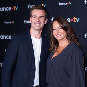Jean-Baptiste Marteau est pleinement intégré au groupe France TV.

Jean-Baptiste Marteau et Julia Vignali assistent à la Conférence de Presse de rentree de France Televisions a Paris, France le 11 Juillet 2023. Photo par Aurore Marechal/ABACAPRESS.COM