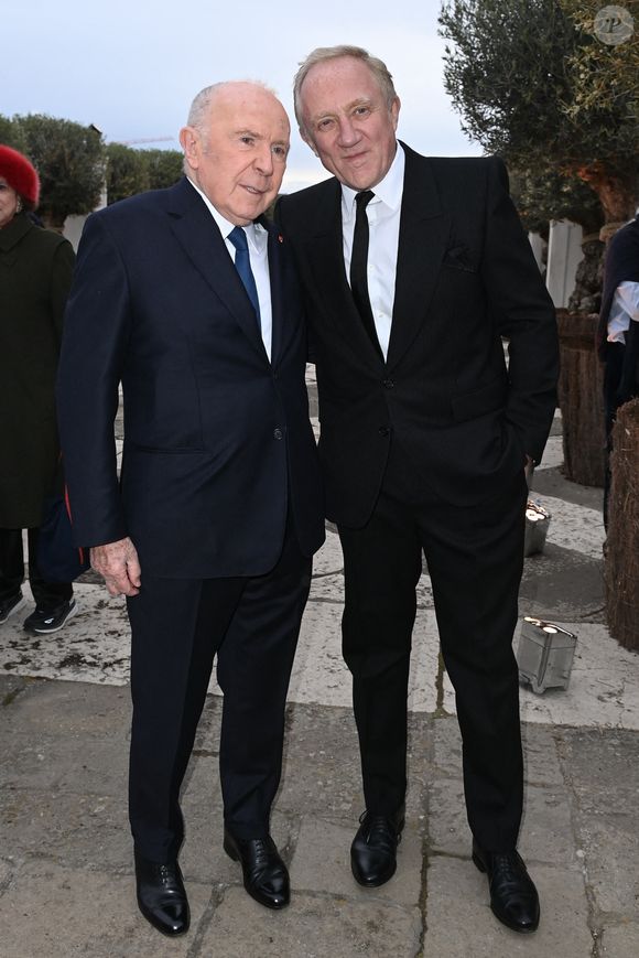 Francois Pinault, Francois Henri Pinault - La famille Pinault est réunie au dîner de gala de la Fondation Cini juste avant la 60ème biennale de Venise le 17 avril 2024.