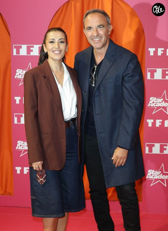 Karima Charni et Nikos Aliagas - Inauguration de l'appart de la "Star Academy" à Paris le 14 octobre 2026. © Coadic Guirec /Bestimage