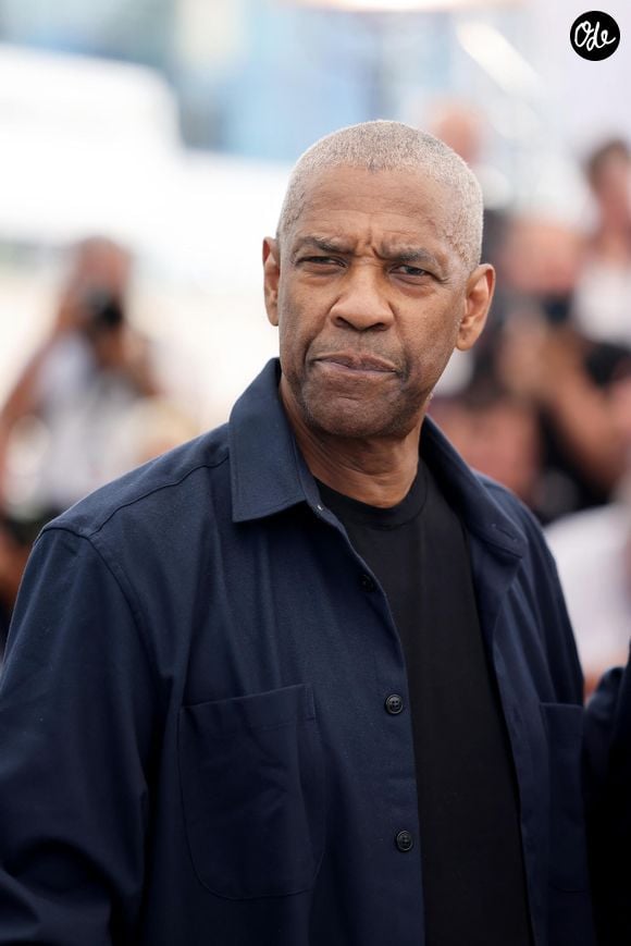 Denzel Washington au photocall Highest 2 Lowest lors du 78ème Festival International du Film de Cannes, au Palais des Festivals à Cannes, France, le 19 mai 2025. © Jacovides-Moreau/Bestimage