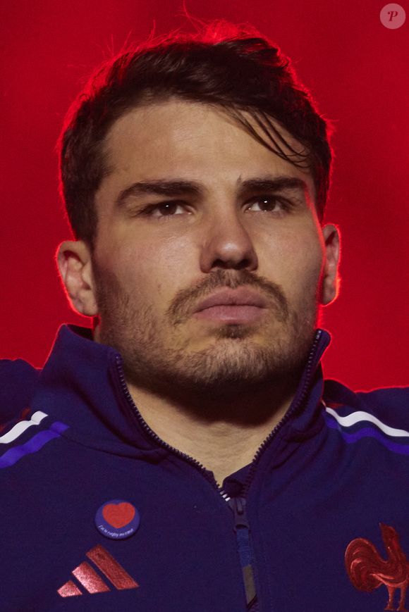 Antoine Dupont lors du lancement du Tournoi des Six Nations (Rugby) opposant la France au Pays de Galles (43-0), au Stade de France, à Saint-Denis, Seine Saint-Denis, France, le 31 janvier 2025. © Cyril Moreau/Bestimage