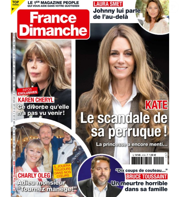 Magazine "France Dimanche" en kiosques le 12 septembre 2025
