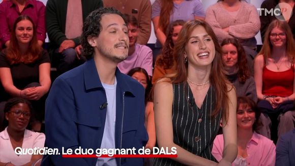 Samuel Bambi et Ana Riera sont revenus sur leur aventure au sein de "Danse avec les stars". Capture d'écran TMC