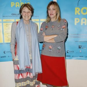 Exclusif - Marisa Bruni Tedeschi (Marisa Borini) et sa fille Valeria Bruni Tedeschi - Ouverture de la 12ème édition du festival de Rome à Paris au cinéma L'Arlequin, le 13 décembre 2019. © Marc Ausset-Lacroix/Bestimage