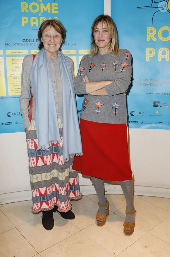 Exclusif - Marisa Bruni Tedeschi (Marisa Borini) et sa fille Valeria Bruni Tedeschi - Ouverture de la 12ème édition du festival de Rome à Paris au cinéma L'Arlequin, le 13 décembre 2019. © Marc Ausset-Lacroix/Bestimage