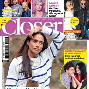 La Une du magazine Closer du vendredi 14 mars 2025