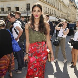 Tatiana Silva - Arrivées au défilé de mode "Fendi", collection Haute-Couture automne-hiver 2018/2019, à Paris. Le 4 juillet 2018