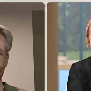 Malade, l'acteur a finalement participé à l'émission en visioconférence, tandis que l'ensemble du plateau apparaissait avec un étrange filtre en mauvaise 3D inspiré de l'univers du film.

Capture d'écran de l'émission C à Vous, le 9 juin 2026.

© France 5