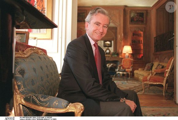 Rendez-vous avec Bernard Arnault, à Paris. © AGENCE / BESTIMAGE