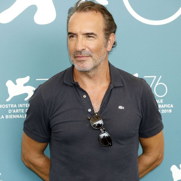 Jean Dujardin - Photocall du film "J'accuse" lors de la 76ème Mostra de Venise, le 30 août 2019.
