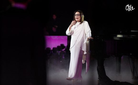 Nana Mouskouri (Victoire d'honneur) à la cérémonie des 41èmes Victoires de la Musique à la Seine Musicale à Boulogne-Billancourt le 13 février 2026. © Jacovides / Moreau / Bestimage