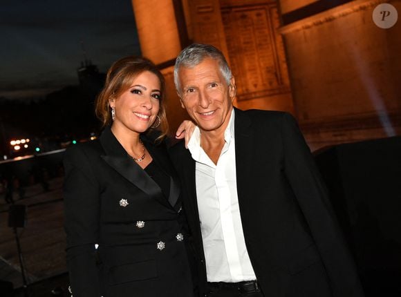 Exclusif - Les présentateurs Léa Salamé et Nagui - Backstage - Personnalités sur le plateau de l'émission "Paris 2024 : merci! La grande soirée événement" sur les Champs-Elysées à Paris, à l'occasion des Jeux Olympiques et Paralympiques Paris 2024, diffusée en direct sur France 2, le 14 septembre 2024
© Perusseau-Ramsamy / Bestimage