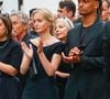 Audrey Crespo-Mara était bien entourée pour les obsèques
Manon Ardisson, Ninon Ardisson, Patrick Ardisson, Audrey Crespo-Mara et son fils Sekou, Gaston Ardisson - Sorties des obsèques de Thierry Ardisson en l’église Saint-Roch de Paris, France. © Clovis-Jacovides/Bestimage