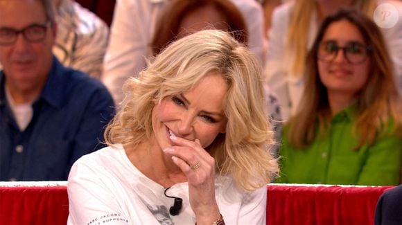 Photo : Exclusif - Adriana Karembeu lors de l'enregistrement de l'émission  Vivement dimanche au studio Rive Gauche, présentée par M.Drucker et  diffusée sur France 3 le 11 mai 2025, à Paris, France,