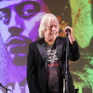 Le chanteur Renaud (Renaud Séchan) - Les amis musiciens de Renaud ont donné un concert à la Mairie du 13ème à Paris le 5 septembre 2024, en hommage au chanteur © Coadic Guirec/Bestimage