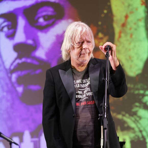 Le chanteur Renaud (Renaud Séchan) - Les amis musiciens de Renaud ont donné un concert à la Mairie du 13ème à Paris le 5 septembre 2024, en hommage au chanteur © Coadic Guirec/Bestimage