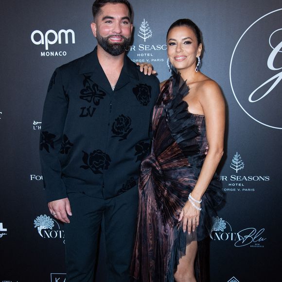 Kendji Girac et Eva Longoria lors du 11ème Gala Eva Longoria X Global Gift dans le cadre de la Semaine de la Mode de Paris au Four Seasons Hotel George V à Paris, France, le 30 septembre 2023. Photo par Aurore Marechal/ABACAPRESS.COM