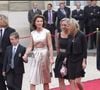 Le grand public l'a découvert lors de la passation de pouvoir en 2007 avec sa mère Cécilia ex-Sarkozy désormais Attias
Jean Sarkozy, Louis Sarkozy, Cécilia Attias, Jeanne-Marie Martin et Judith Martin au palais de l'Elysée en 2007
©GUIREC-MACAULT / BESTIMAGE