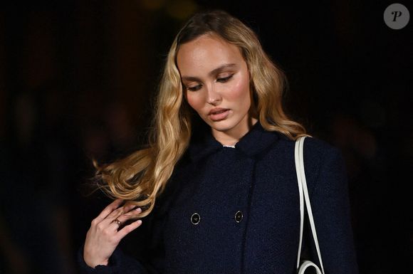 Lily Rose Depp assiste au défilé Chanel Womenswear printemps/été 2026 dans le cadre de la semaine de la mode à Paris le 06 octobre 2025 à Paris, France. Photo par Franck Castel/ABACAPRESS.COM