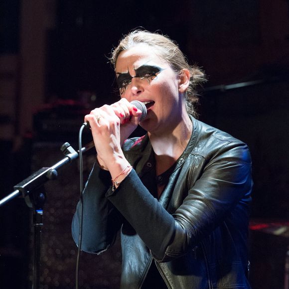 Sandrine Quetier et son groupe The Jokers en concert au Bus Palladium à Paris, France, le 27 novembre 2014.  Photo par Nasser Berzane/ABACAPRESS.COM