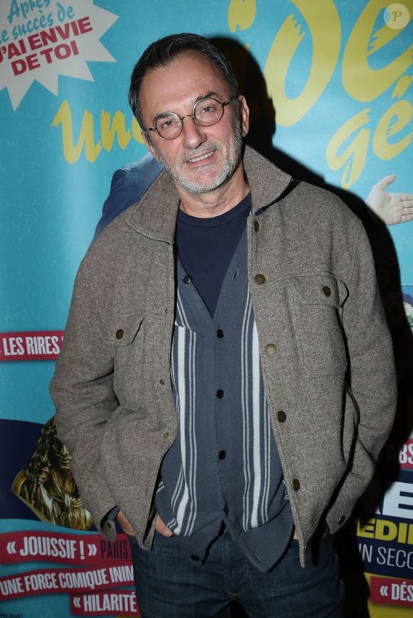 Exclusif - Frédéric Lopez - Célébrités à la 600ème de la Pièce « Une idée géniale » au Théâtre des Variétés à Paris, France. Le 2 Octobre 2024. 
© Bertrand Rindoff / Bestimage
