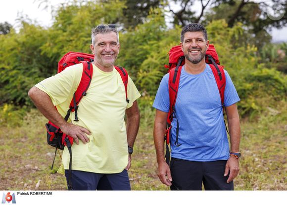 William et Christophe de "Pékin Express, la route des tribus légendaires"