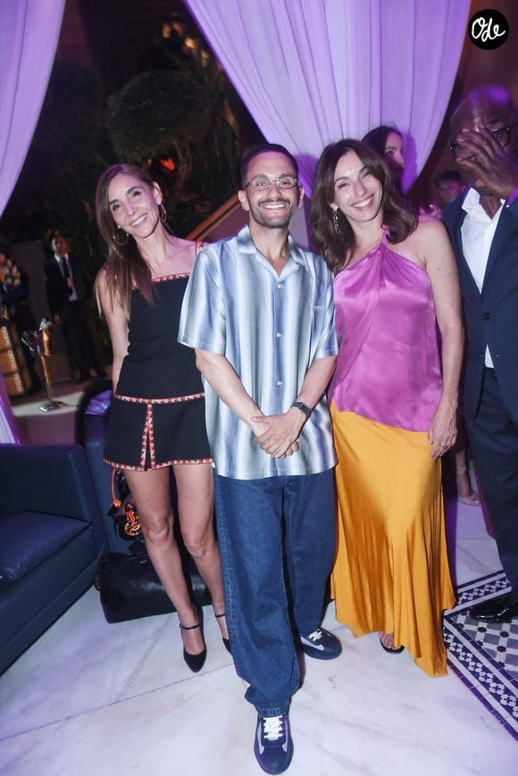 Clotilde Courau, Malik Benthala et Aure Atika lors de la 1re édition du Marrakech Comedy Festival, le 6 juin 2026

© Rachid Bellak / Bestimage