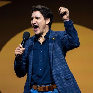 Justin Trudeau à la cérémonie de clôture au Rogers Arena pendant les Invictus Games Vancouver Whistler 2025 au Canada le 16 février 2025.

Photo : Backgrid USA / Bestimage