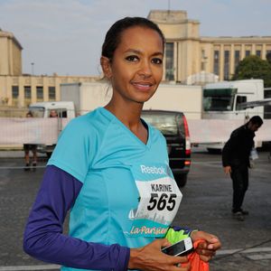 Karine Le marchand assiste à 'La Parisienne' à Paris, France, le 14 septembre 2014. Photo by Alban Wyters/ABACAPRESS.COM