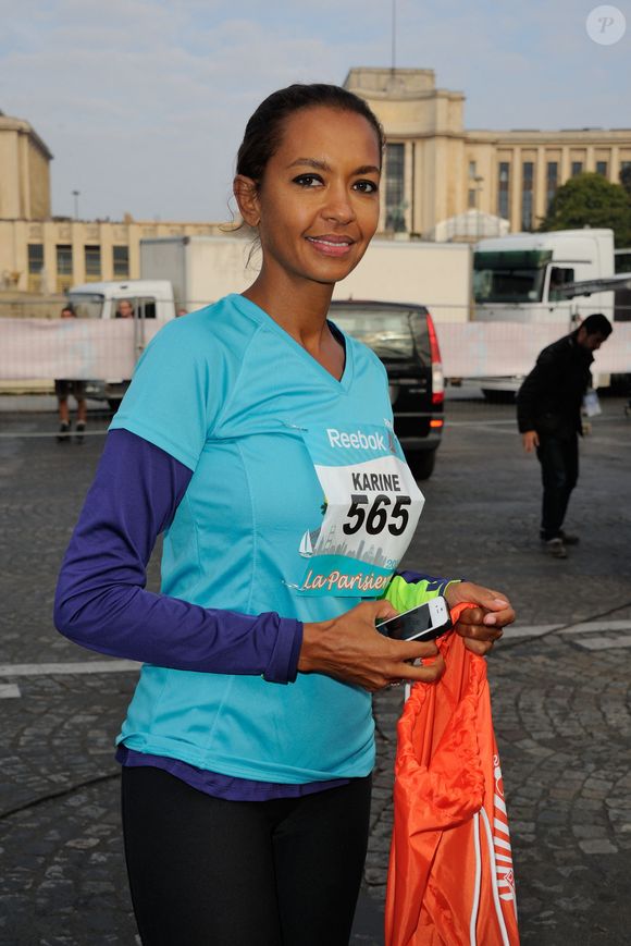 Karine Le marchand assiste à 'La Parisienne' à Paris, France, le 14 septembre 2014. Photo by Alban Wyters/ABACAPRESS.COM